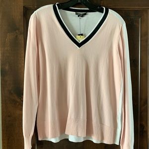 Mel&Lisa Court-Ready cotton Sweater NWT!